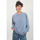 Long Sleeve Sweatshirt: CREAM