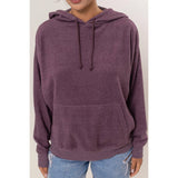 Brushed Oversized Hoodie CHARCOAL
