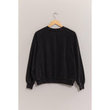 Long Sleeve Sweatshirt: CREAM