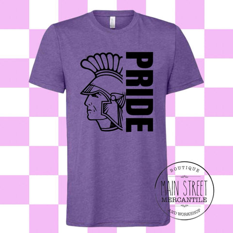 Trojan head Trojan pride graphic tee -49