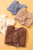 Long Sleeve Sweatshirt: CREAM