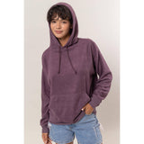 Brushed Oversized Hoodie CHARCOAL