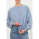 Long Sleeve Sweatshirt: CREAM