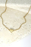 Silver JOSSLYN CLASSIC MINI HEART NECKLACE