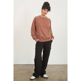 Long Sleeve Sweatshirt: CREAM