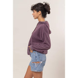 Brushed Oversized Hoodie CHARCOAL