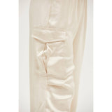 Stylish Approach Satin Cargo Pants