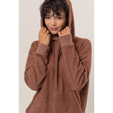 Brushed Oversized Hoodie CHARCOAL
