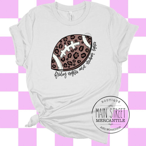 Leopard print Trojans graphic tee -18