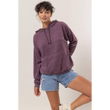 Brushed Oversized Hoodie CHARCOAL