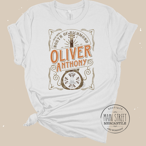 North of Richmond Oliver Anthony Graphic Top