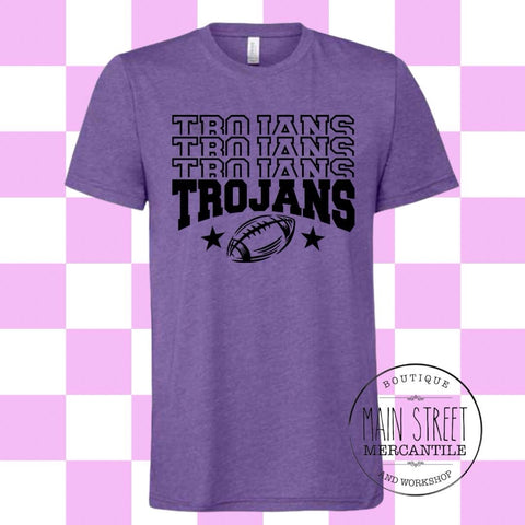 Trojans football graphic tee -51