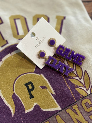 Sparkling Game Day Earrings