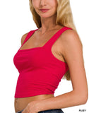 Square Neck Cotton Cami