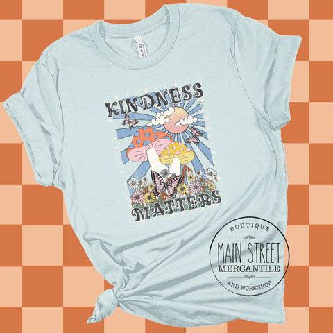 Kindness Matters Retro Graphic Top
