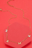 Silver JOSSLYN STAINLESS STEEL WATERPROOF TARNISH FREE NECKLACE