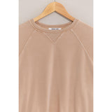 Long Sleeve Sweatshirt: CREAM