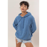 Brushed Oversized Hoodie CHARCOAL