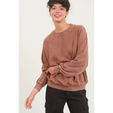 Long Sleeve Sweatshirt: CREAM