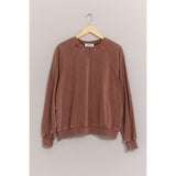 Long Sleeve Sweatshirt: CREAM
