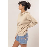 Brushed Oversized Hoodie CHARCOAL
