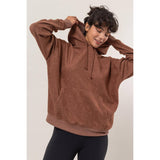 Brushed Oversized Hoodie CHARCOAL