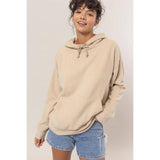 Brushed Oversized Hoodie CHARCOAL