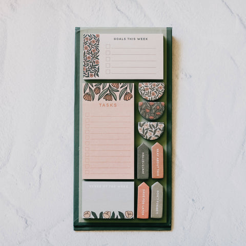 The Daily Grace Co - Teal Planner Stickies Set