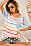 Neon Striped Top