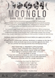 MoonGlo Self Tanning Mousse and application Mitt