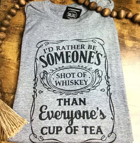 Shot of whiskey Graphic Tee