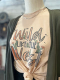 Wild Like The West graphic tee