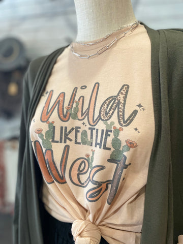 Wild Like The West graphic tee