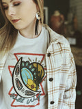 Wild West moon graphic tee
