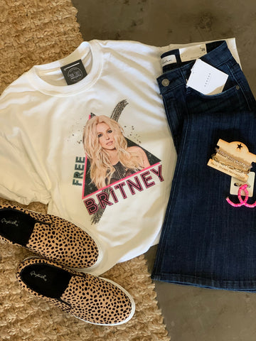 Free Britney graphic tee