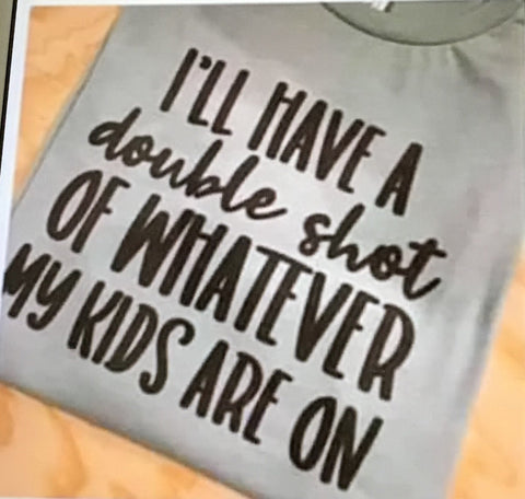 Double shot Graphic Tee