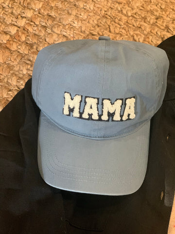 Mama Steel Blue Hat
